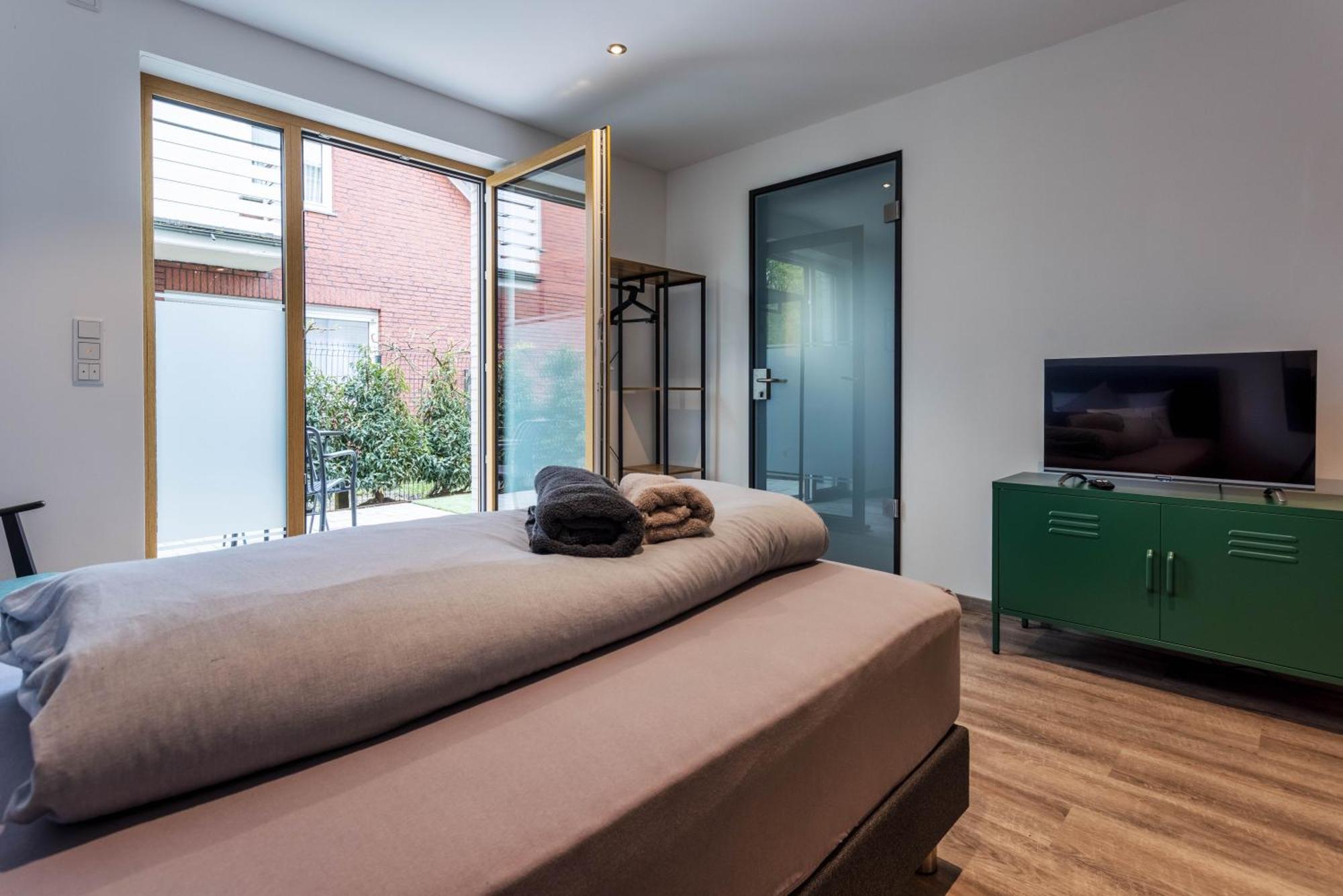 City-Apparte Boarding -Studios- Dein Flexibles Zuhause In Gronau غروناو المظهر الخارجي الصورة